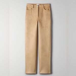 Aritzia Wilfred Melina Suede Pant Size 2